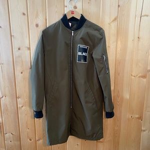 TBJ Nearby Long Bomber Jacket